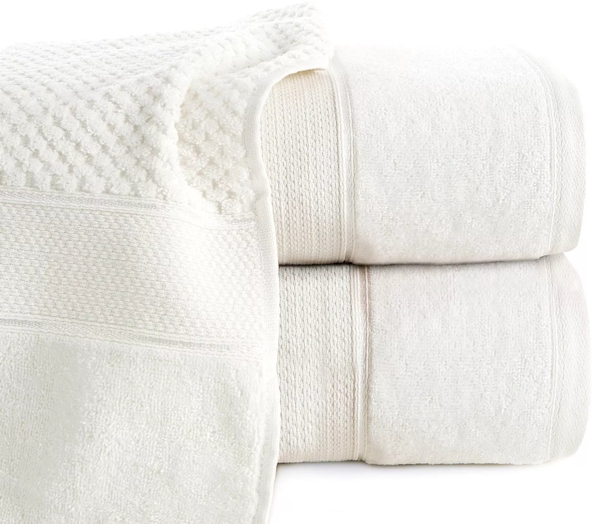 Badlaken Jessi 90x150cm Katoen 500g/m² crème - Zacht & Absorberend