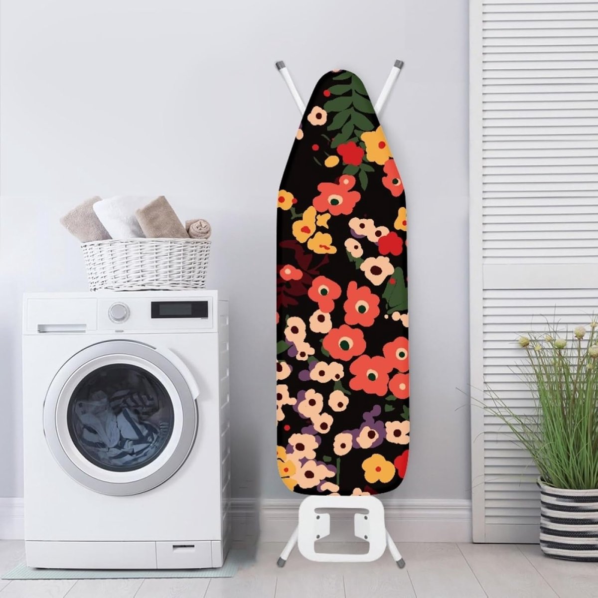 Strijkplankhoes - Strijkplank overlay - Strijken - Bloemenprint - 110 x 35 cm - Multicolor