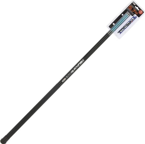 Vaste Hengel - Telescoophengel - Vissen in Stilstaand - Ingebouwde Elastiek - 5.7 Meter - Zwart — afbeelding 5