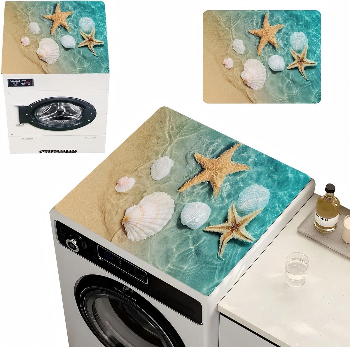 Universele Antislip Onderlegger voor Wasmachine en Droger 60x60 cm