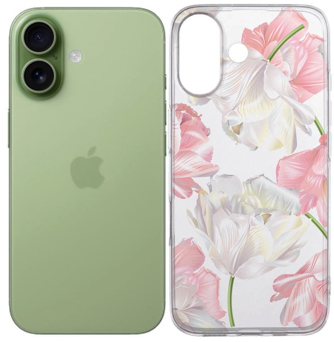 iPhone 17 Hoesje Bloemen (TPU)