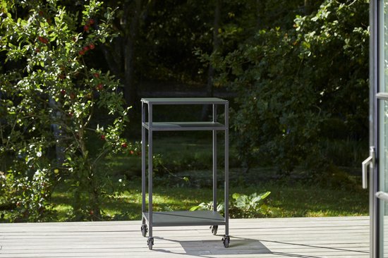 Cozze® Buitentafel 60, H110cm, open, zwart van Merkloos — afbeelding 4