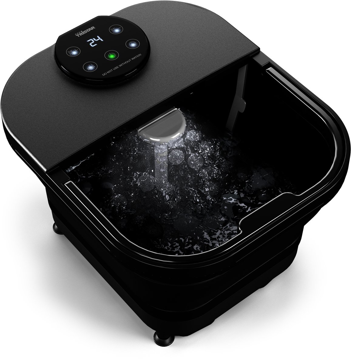 Tristar Voetenbad - Shiatsu Massage - Verwarmbaar tot 48 °C - 7 Liter - Voetdouche - Foot Spa - Opvouwbaar Voetbad - 500 W - VB-2533