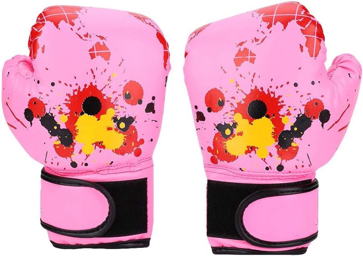 Ademend Bokshandschoenen voor Kinderen van Hoge Kwaliteit, Geschikt voor Boksen, Muay Thai en Vechttraining voor Kinderen van 2-11 Jaar
