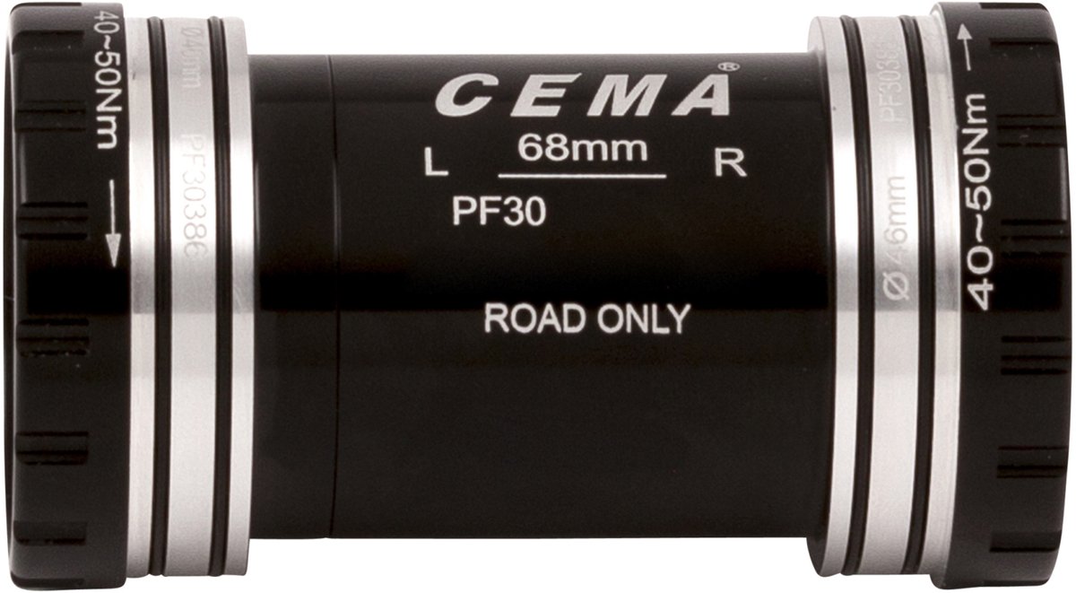 Cema Bracketas PF30 BB30/PF30 SG3 coated keramisch zwart