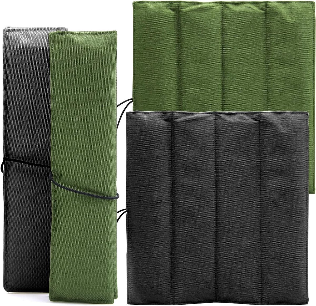Set van 2 Draagbare Thermische Zitkussens voor Buiten - Comfortabel, Waterdicht en Vouwbaar voor Picknicks, Kamperen en Wandelen