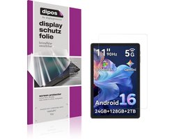 dipos – 2x Beschermfolie geschikt voor VekfulPC T50 | Krasbestendige & heldere Screenprotector Ultra-Thin