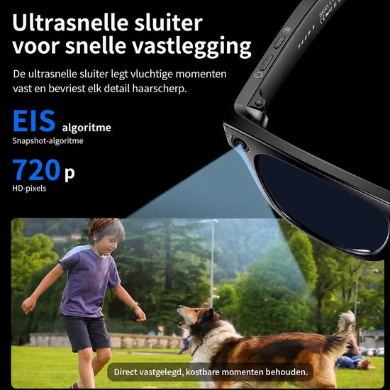 AI Slimme Bril - Zelf Verduisterend - Smart - Camera - Vertalen - Bellen van Merkloos — afbeelding 4