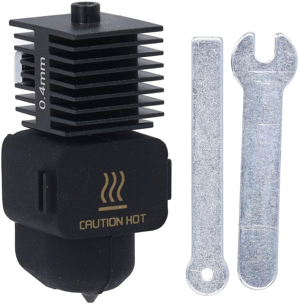 Dailygoods - Innovra - Dailygoods - Dailygoody - Hotend A1 - Hotend-set - Verwijderbare mondstukken - 1,75 mm - Vervangingsset - Voor 3D-printers - Gehard staal