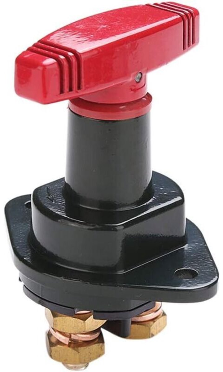 12V-24V accustroomonderbreker, 750A accuscheidingsschakelaar, accuscheidingsschakelaar, stroomonderbreker, geschikt voor motorfietsen, vrachtwagens, auto's en schepen.