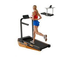Loopband ８% helling 10 km/u max stille 2,5 pk motor compact model geschikt voor thuis & kantoor　max. gewicht 136 kg