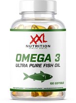 XXL Nutrition - Omega 3 Ultra Pure - Visolie Capsules - 100 Softgels