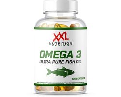 XXL Nutrition - Omega 3 Ultra Pure - Visolie Capsules - 100 Softgels