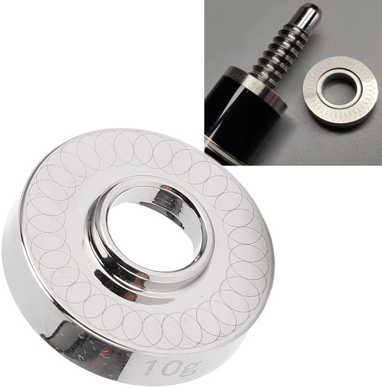 Dailygoods - Dailygoody - Biljartkeu Balansring - Keu Gewicht Ringen - Verbeter je spel - Geschikt voor Biljart en Pool - Training en Competitie van Dailygoods — afbeelding 3