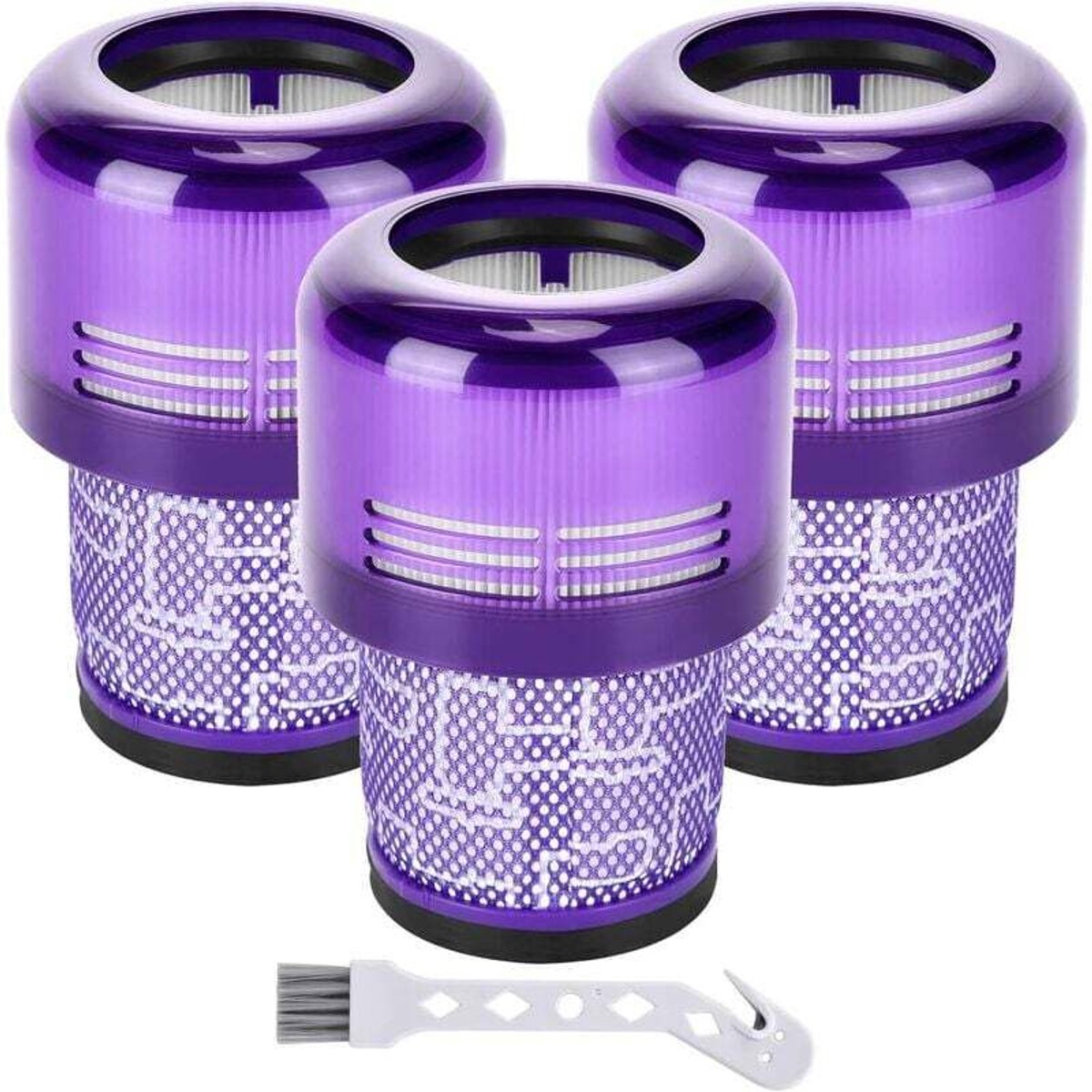 Filters voor Dyson V11, 3 filters voor de Dyson V11 Absolute Extra Pro Animal Torque Drive V15 Detect stofzuiger