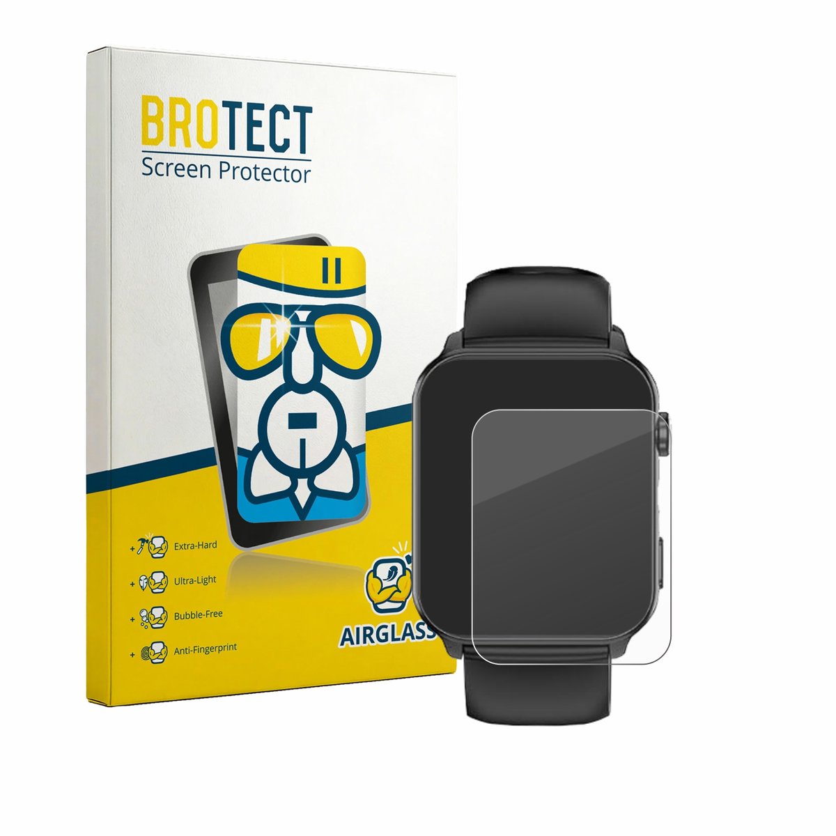 Screenprotector voor Baolubao R30MAX 1.91" Beschermglas transparant