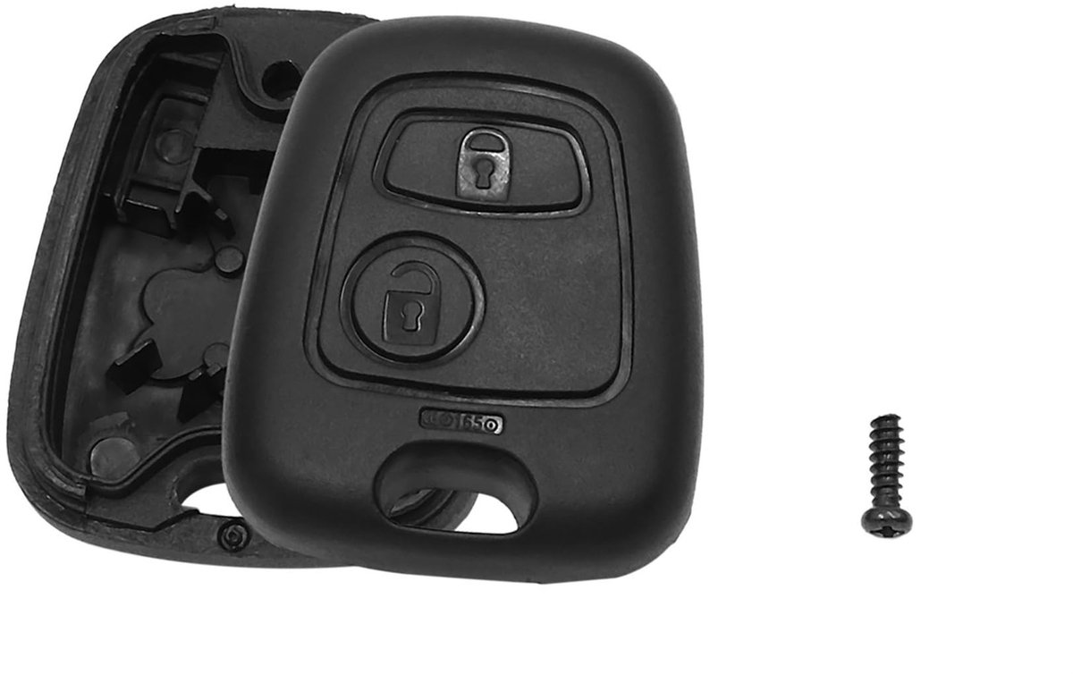 Dailygoods - Vervangende Afstandsbediening voor Keyless Entry met 2 Toetsen