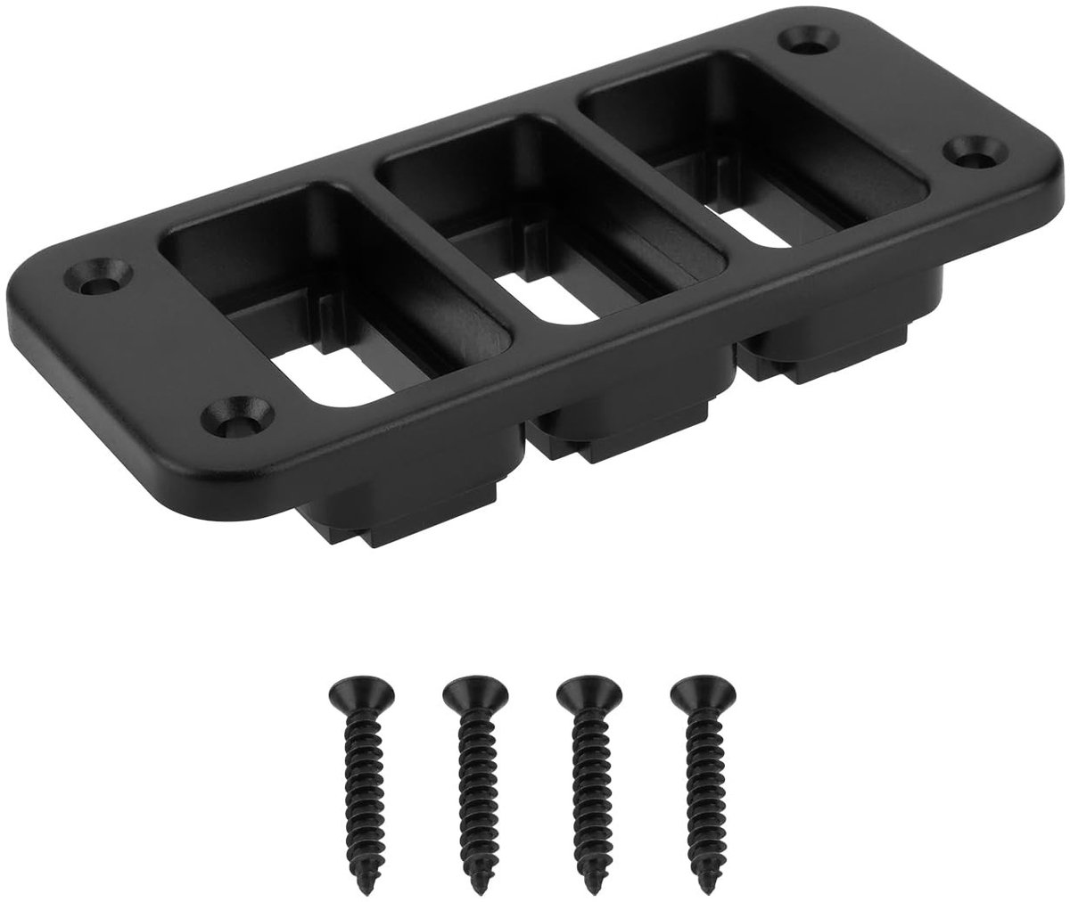 Dailygoods - 3-Weg Push Schakelaar Beugel voor Montage