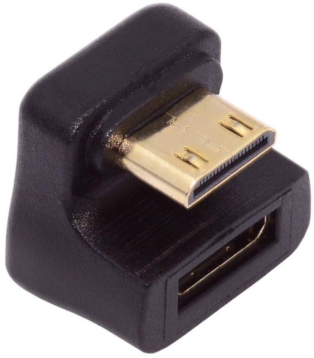 Dailygoods - Innovra - Mini HDMI 1.4 Connector met U-vormige Adapter