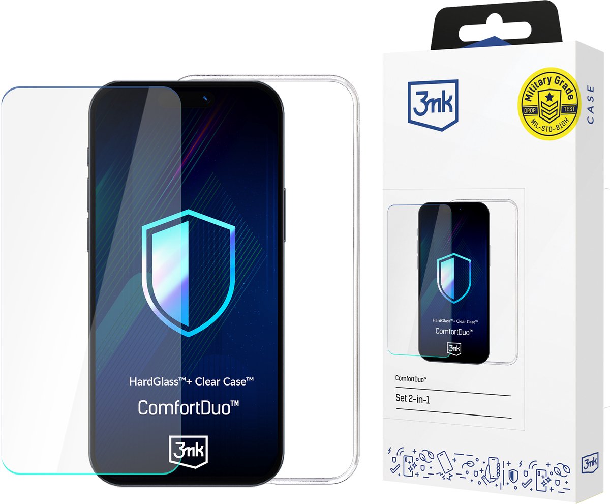3Mk Comfortduo Clear Gehard Glas Bescherming Voor Samsung Galaxy M16 5G