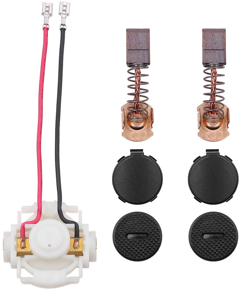 Dailygoods - Cosensi - Dailygoods - Dailygoody - Koolborstel - Koolborstelhouder - Eenvoudige installatie - Metallic - Compatibel met Makita - Voor haakse slijper - Model CP024462
