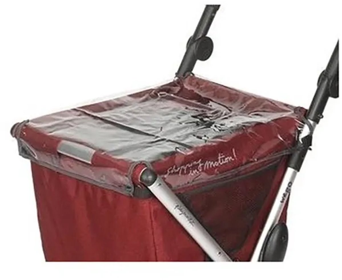 Playmarket We Go Regenhoes Voor Winkelwagen Rood