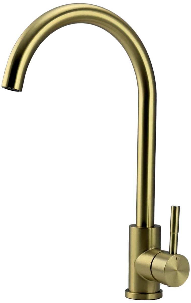 Pure.Sink Elite Steel Stream kitchen faucet PVD brushed gold PS8044-60