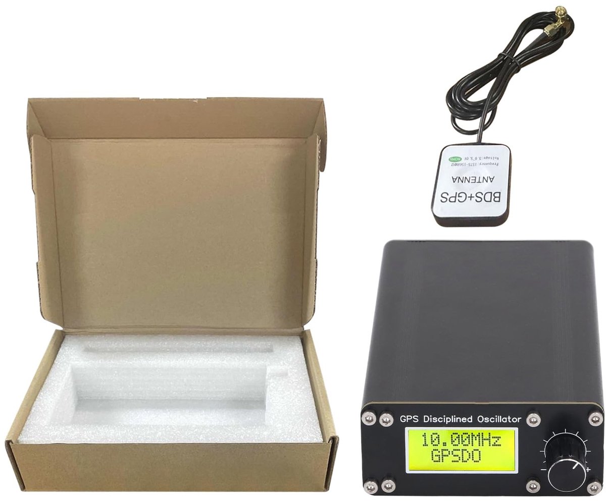 Dailygoods - GPS-gedisciplineerde Klok met Helder Scherm voor Audiodecoders