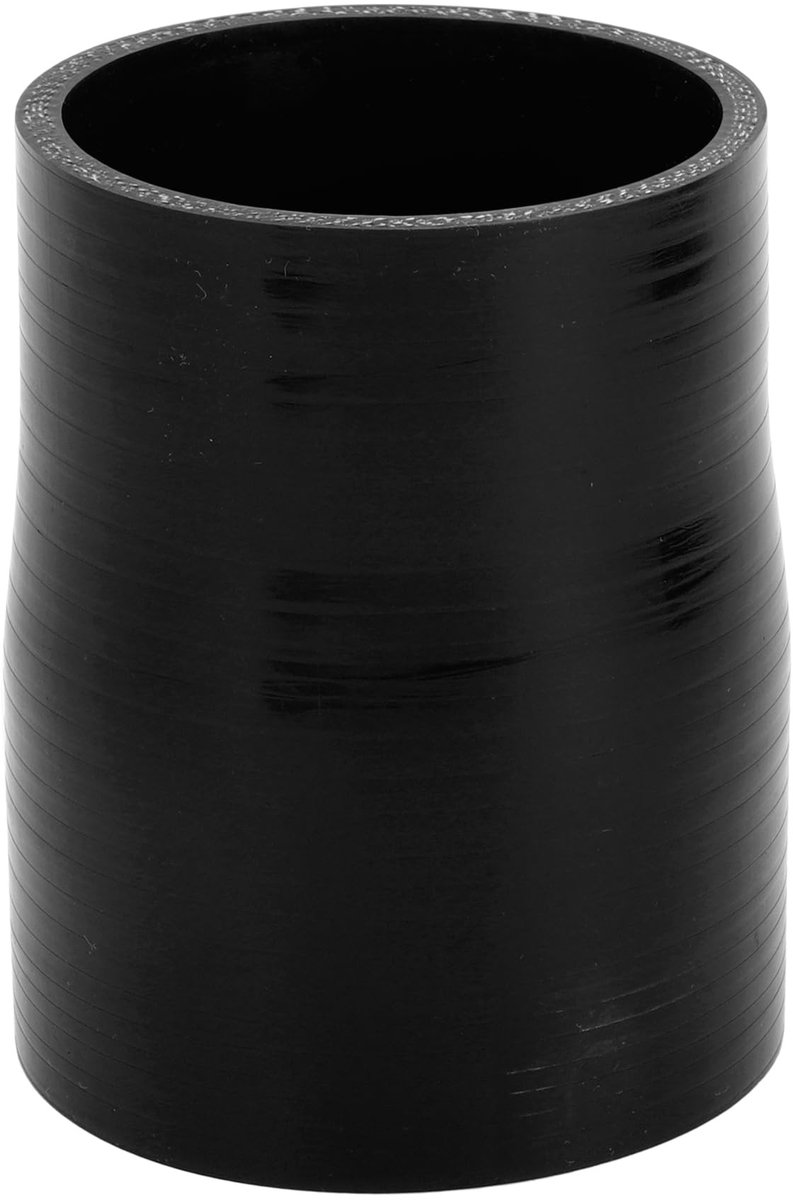 Dailygoods - Dailygoody - Rechte Koppeling Silicone Slang - Auto Koelslang - 4-Laags 5mm Dikte - Zwart - Luchtinlaat/Turbo - Geschikt voor Intercooler - 0 Gra