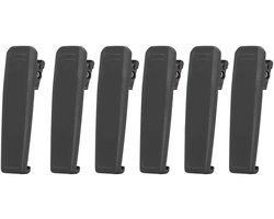 Dailygoods - Dailygoody - Riemclip voor Radio's - Handig en Draagbaar - Zwart - Geschikt voor IC-F1000 IC-F2000 IC-V10MR en meer
