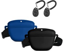 6-Pack Dog Treat Bag met Training Clicker en Belt Bag voor Honden, Ideaal voor Wandelen en Trainen