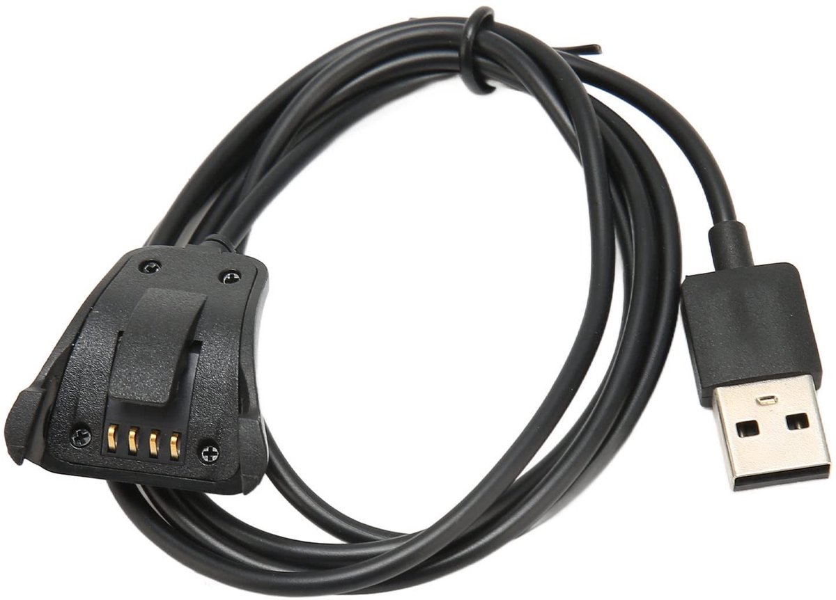 Dailygoods - Dailygoody - Snelle Oplader voor TomTom Adventurer, Golfer 2, Runner 2, 3 en Spark 3 - 3.3ft USB Kabel