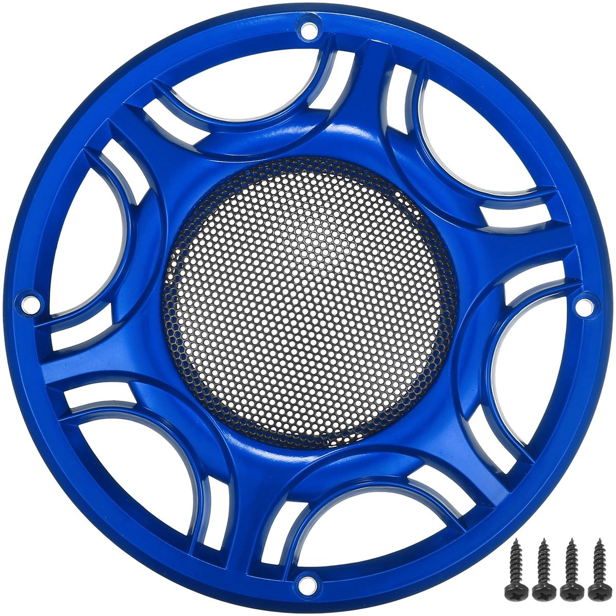 Dailygoods - Dailygoody - 6.5 inch Speakerrooster - Corrosiebestendig en Duurzaam - Blauw - Bescherming voor Subwoofer - Geschikt voor Auto en Thuisbioscoop - Deco.