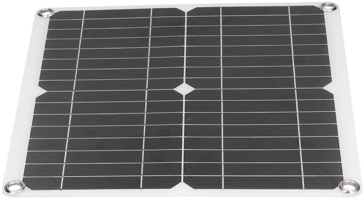Dailygoody - Zonnepaneel Kit - Flexibel en Monokristallijn - 40W - Waterdicht IP65 - Duurzaam en Efficiënt - Energieoplossing - Geschikt voor Buitenge