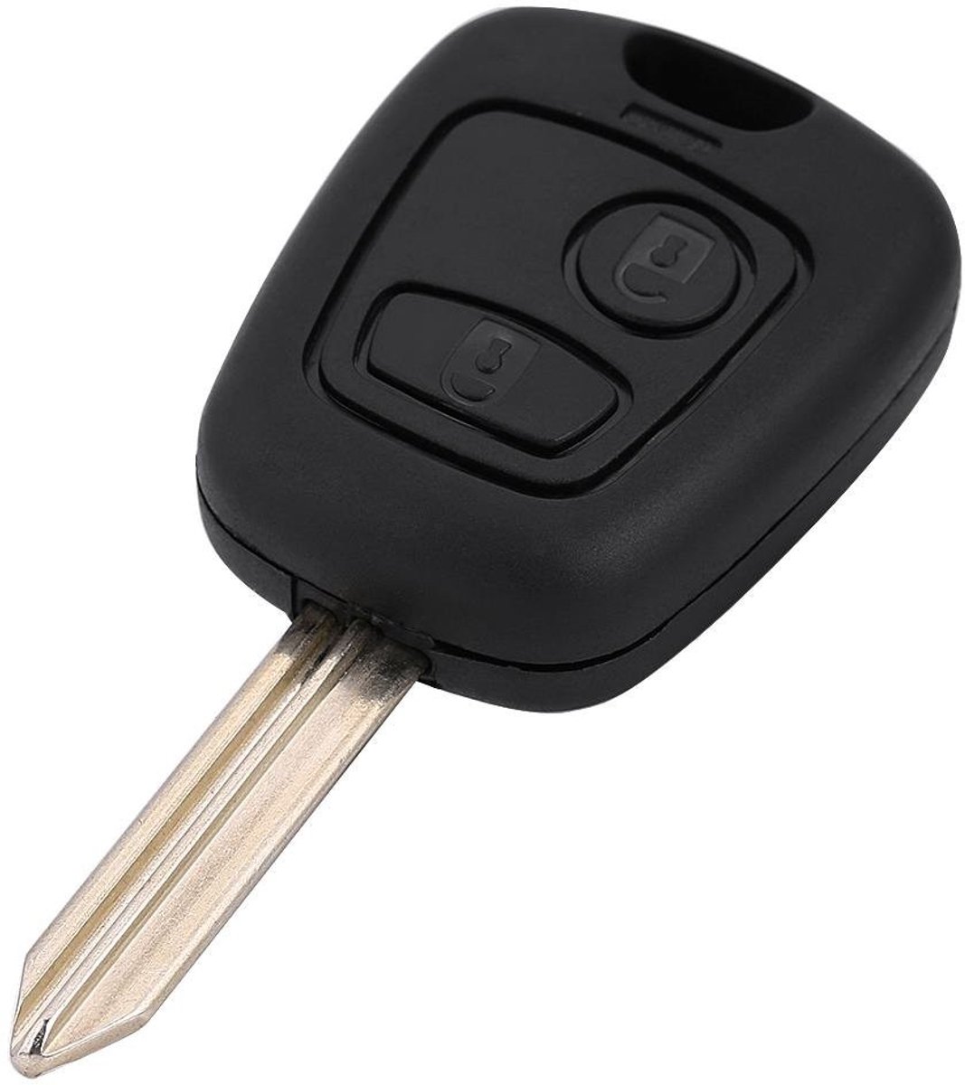 Dailygoody - Auto Afstandsbediening Sleutel - Keyless Entry - Vervang jouw sleutel - 2 Knoppen - Handig en betaalbaar - Geschikt voor Saxo Xsara