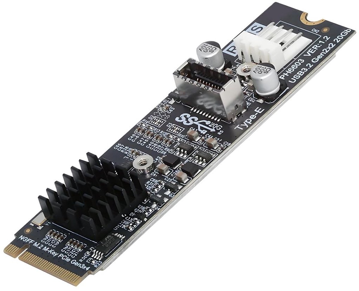 Dailygoods - M.2 NVME naar USB 3.1 Adapter voor Moederbord