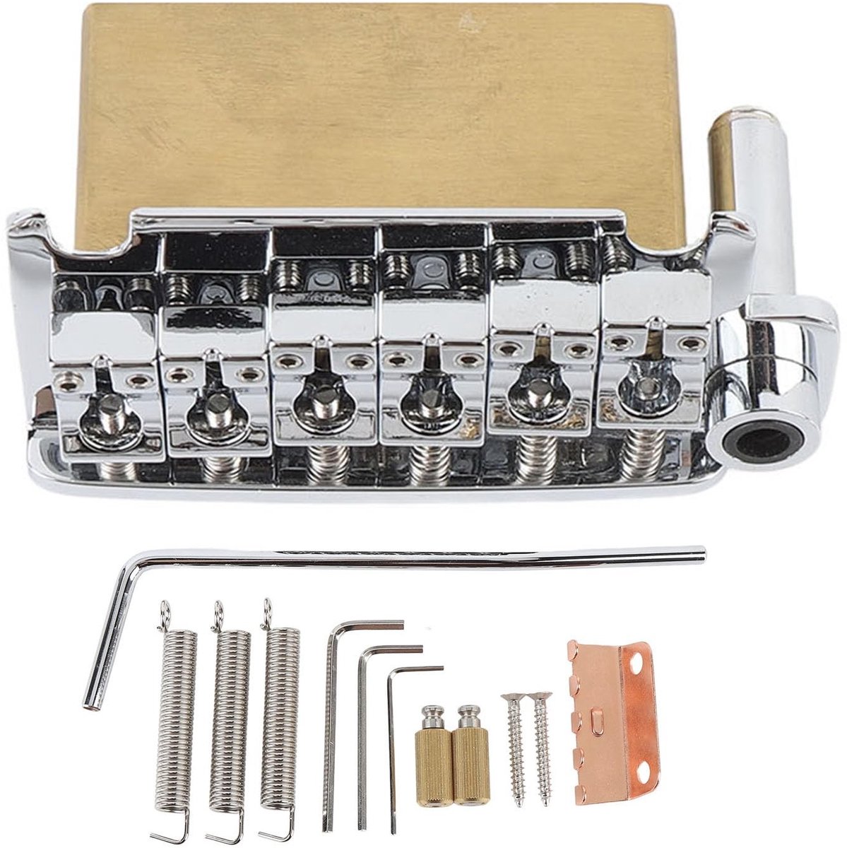 Dailygoods - Vervangende Tremolo Brug voor Gitaar met 54mm Snaarafstand