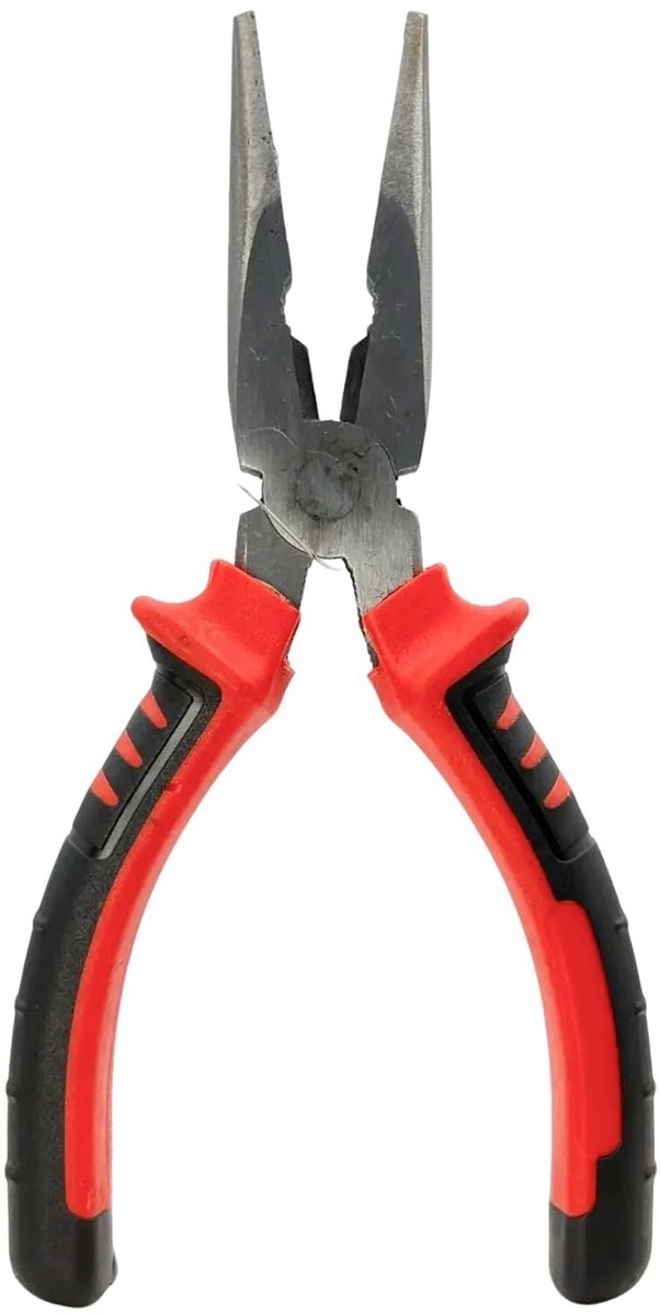 Dailygoody - Professionele Punttang - Hoogwaardige Carbon Staal - Ideaal voor Elektronica en Sieraden - Multifunctioneel - Compact en Duurzaam