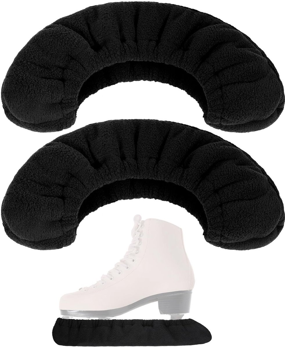 Dailygoody - Ice Skates - Beschermende Sokken - Comfortabel - Zwart - Skatebeschermers - Ideaal voor IJs- en IJshockey - Unisex