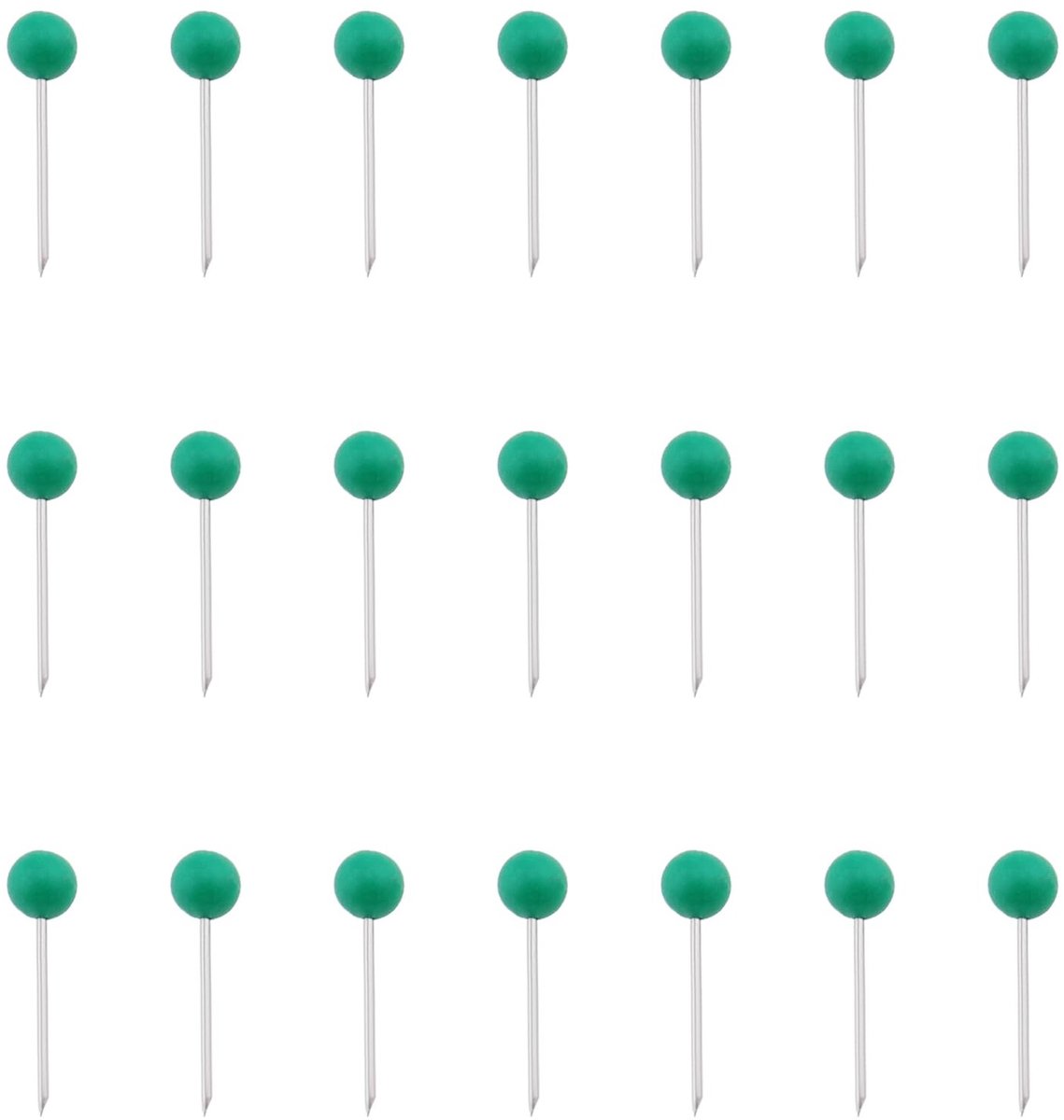 Dailygoods - Dailygoody - Karper Vislijn Winder Pin - Positioneringspin - 3.8x14.8mm - Groen - 500 Stuks - Ideaal voor Karper Haar Rigs en Ronnie Rigs
