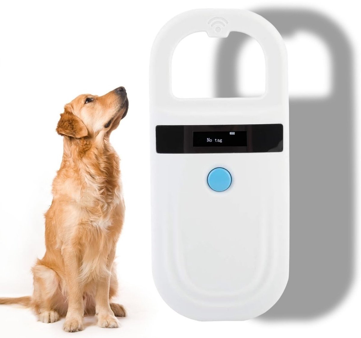 Dailygoods - Dailygoody - Pet Chip Scanner - Oplaadbare Microchip Scanner - OLED-scherm - Dierenbeheer - Snelle Leesstandaard - Geschikt voor Huisdieren