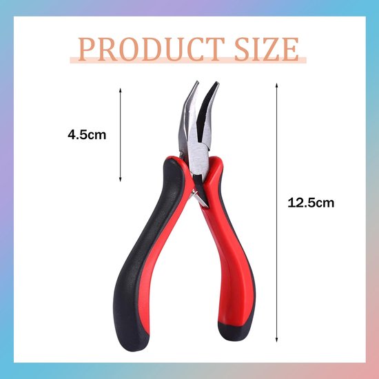 Dailygoods - Dailygoody - Micro ring needle pliers - Professionele haarverlengingstangen - Voor bevestigen en verwijderen - Duurzaam gereedschap - Precisie en gebr... van Dailygoods — afbeelding 4