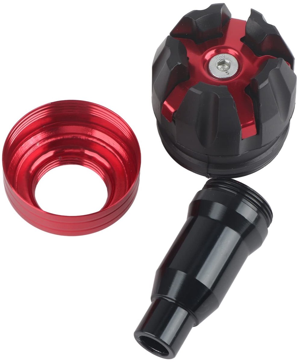 Dailygoods - Dailygoody - Motorframe Slider - Universele Bevestiging - Geschikt voor Diverse Motorrijders - Rood Blauw Goud Zilver Oranje - Duurzaam Design - Eenvo