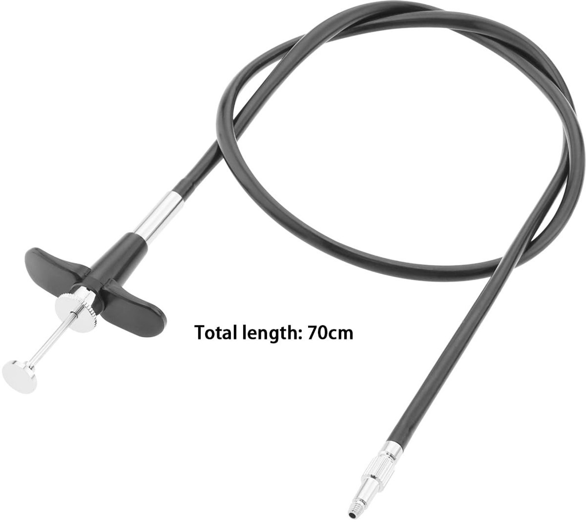 Dailygoody - Mechanische Sluiterlijn - Afstandsbediening - 70 cm - Sluiterkabel - Universeel Compatibel - Geschikt voor Fujifilm en Sony - Zwart