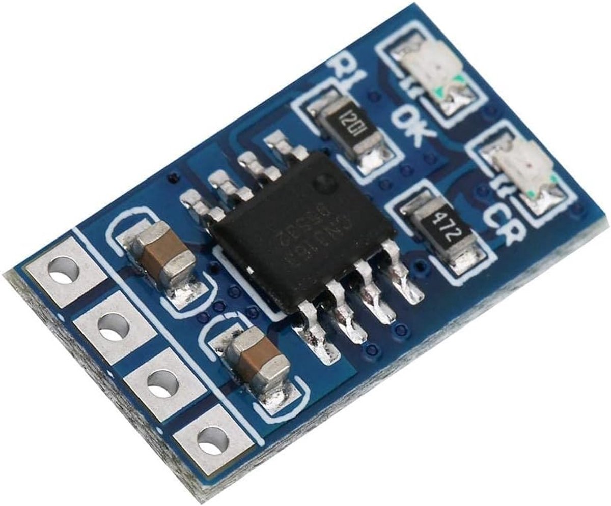 Dailygoody - Zonne-oplaadmodule - 2 stuks - technologie - 1A 4,4-6,5 V ingang - LiPo en Li-ion batterijladers - Ideaal voor zonnepanelen - Oplaad...