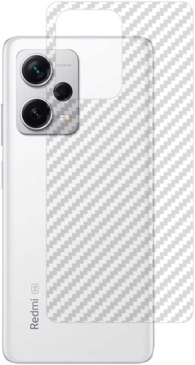 Dailygoods - Dailygoody - Rugbeschermer - Ultra dun - 4 stuks - Anti vingerafdruk - Bescherming voor Redmi Note 12 Pro Plus - 0,1 mm dik