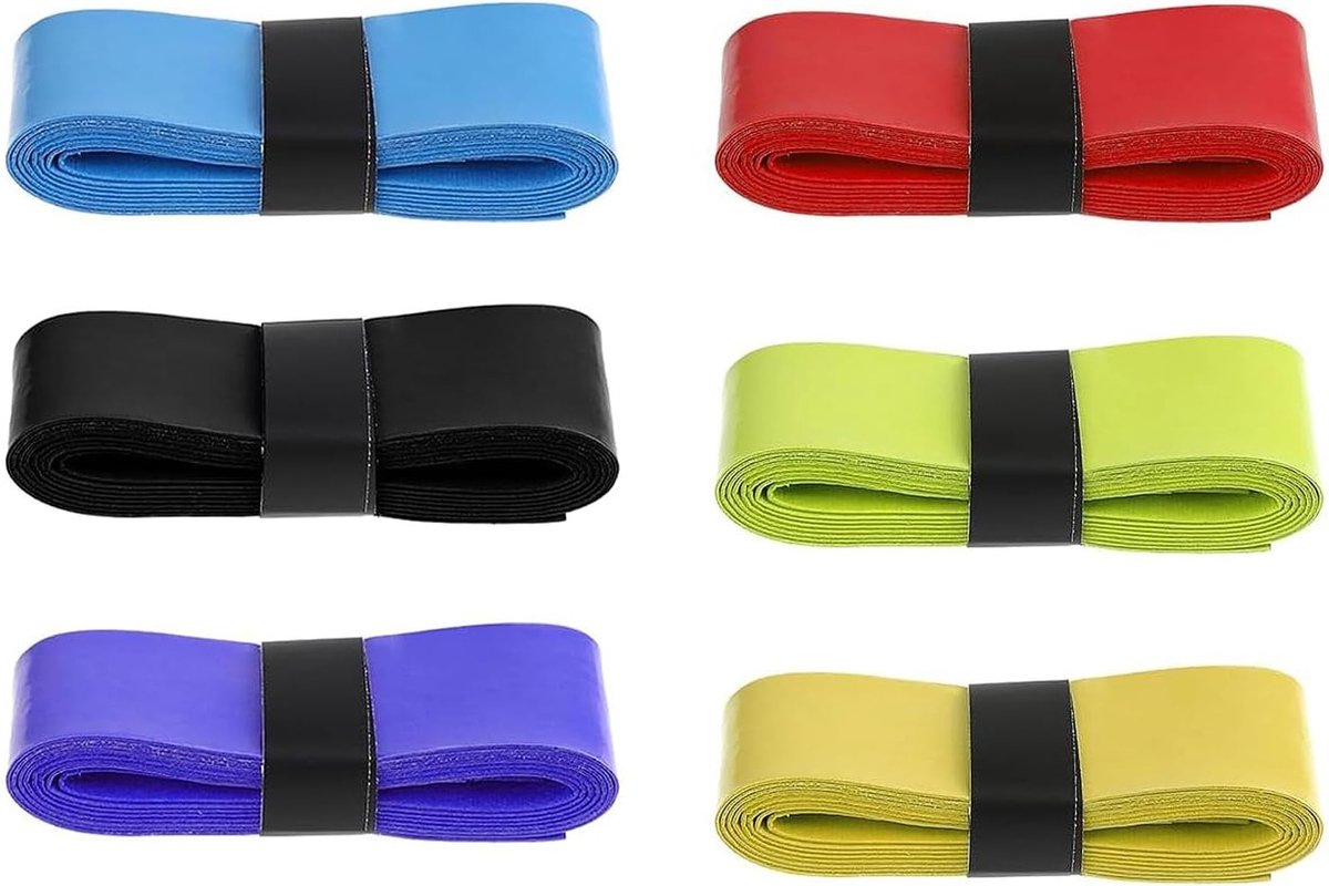 Set van 12 Grip Tape voor Rackets - Antislip Ultra Grip voor Tennis en Badminton, Ademend en Sneldrogend voor Optimaal Comfort en Prestaties