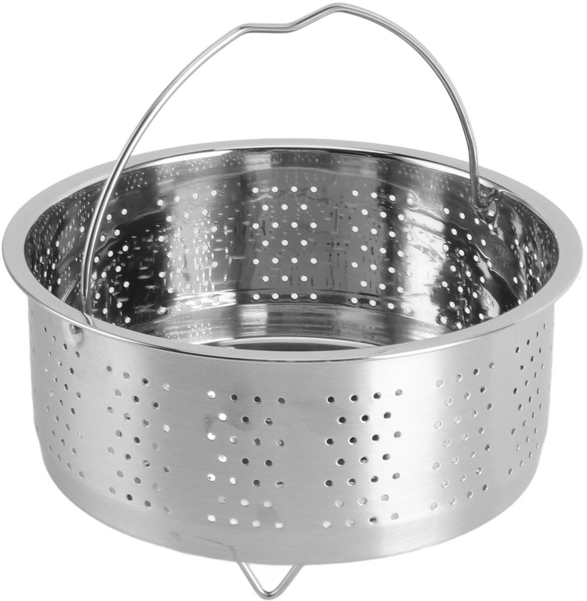 Dailygoods- Stoommand RVS - Stoommandje - Stoomrek - Inzetstuk - Voor groenten/fruit - Veilig en praktisch ontwerp - Stoominzetstuk