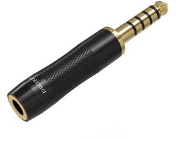 Dailygoods - Dailygoody - 4,4 mm naar 3,5 mm audio-adapter - Gebalanceerde hoofdtelefoonadapter - Compact formaat - Geschikt voor DAP's - Ideaal voor audiofielen