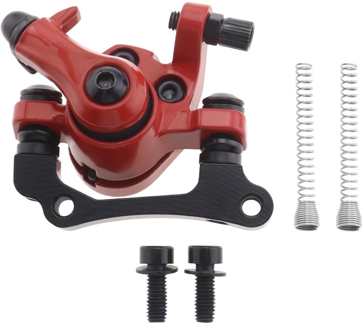Dailygoody - Electric Scooter Hydraulische Schijfrem - Hydraulisch Remsysteem - Rood - Remonderdeel - Geschikt voor Kugoo M4/M4 Pro - Aluminium Alloy